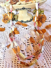 Collier perles nouées