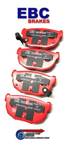 Ebc rouge arrière plaquettes - arrière,