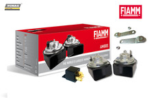 Trompettes Klaxon FIAMM Auto Moto Camion 12v + Rele Et Supports