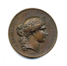 Médaille cuivre – Animaux de basse-cour 1870 par Barre - 50 mm