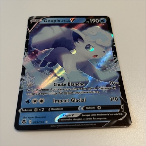 Carte pokémon goupix alola - carte,