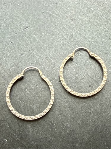 Ancienne paire boucle - ancienne, de