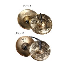 Cymbales tibétaines tingsha - tibétaines,