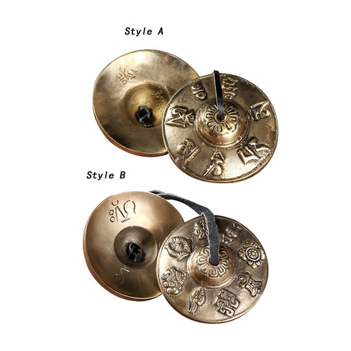 Cymbales tibétaines tingsha - tibétaines,