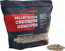 Pellet Stove Creosote Remover, Chimney & Flue Cleaning Wood Pellets, 8 Pound Bag
