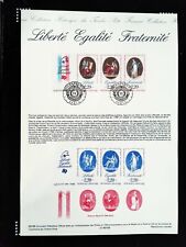 LIBERTE EGALITE FRATERNITE