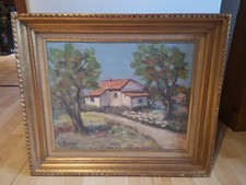 tableau ancien huile sur