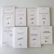 Lot 8 livres épreuves non corrigées ,secondes épreuves-Jouyet-Vest-Clerc-Carter