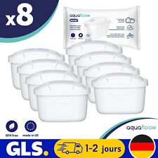 8x Cartouches Filtrantes pour Carafe, Filtres à eau Universel, pour BRITA MAXTRA