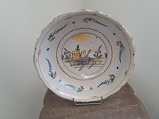 TRES JOLI SALADIER EN FAIENCE