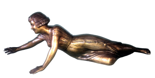 Jeune femme art déco - femme,