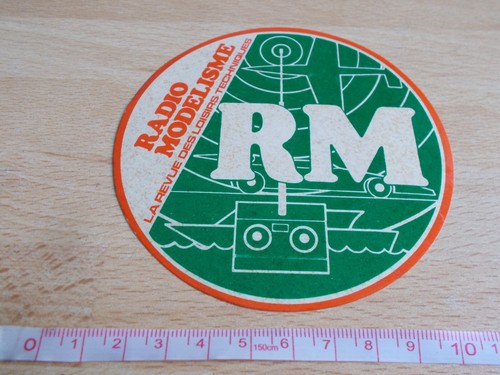 Autocollant vintage radio - autocollant,