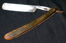 RASOIR DROIT COUPE CHOUX CHATELLERAULT FRANCE CHÂSSE MAUVAIS ETAT 02