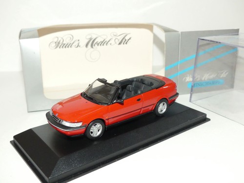 Saab 900 cabriolet 1995 rouge - saab,