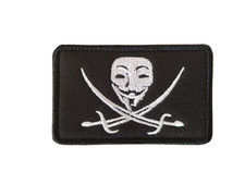 Ecusson/patch Vendetta - Velcro - Livraison gratuite