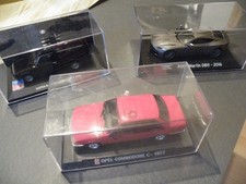 lots de 3 voitures miniature matra rancho , aston martin et opel commodore  1/43