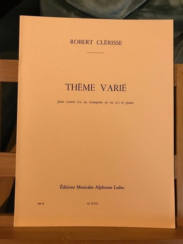 Robert clérisse thème varié - thème,
