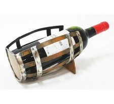 Porte Bouteille Porte-Bouteille Vin Effervescent Fût En Fer Forgé Bronze