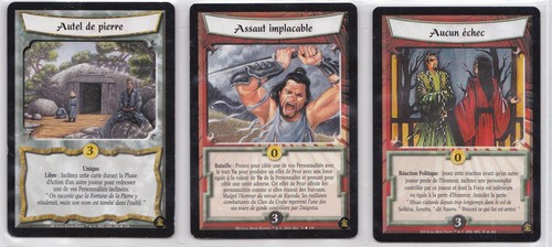 L5r lot cartes - l5r,
