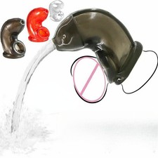Hommes Cage de chasteté masculine en silicone souple pour ceinture de chasteté