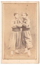 Deux zouaves pontificaux circa