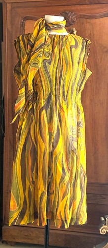Robe soie dior vintage - dior, années