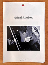Macintosh PowerBook  - Brochure commerciale + caractéristiques techniques Apple