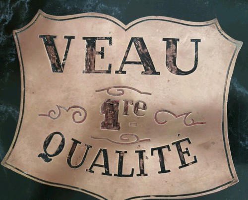 Ancienne rare plaque - ancienne,