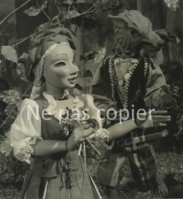 MARIONNETTE vers 1950 Jacques CHESNAIS chaperon rouge photo 19 x 18 cm Dosdat