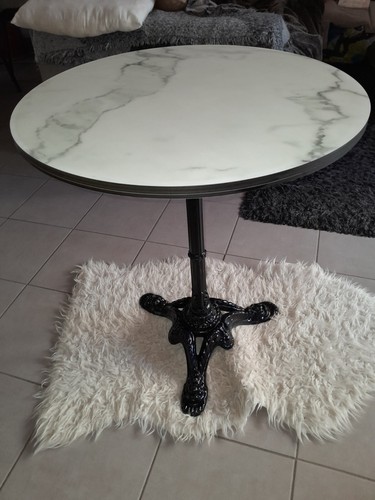 Table bistro pied fonte - pied,