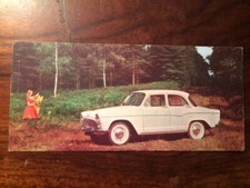 CARTE POSTALE PUBLICITAIRE SIMCA ARONDE P.60 L'ETOILE 6CV ANNEES 1950/1960 EO