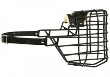 Gappay Muselière en Fer Caoutchouté Type Tchèque pour Berger Allemand Mâle (