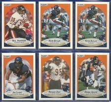 1990 FLEER CHICAGO BEARS TEAM