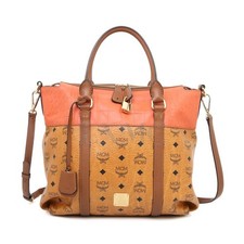 MCM Sac croisé Boston en cuir