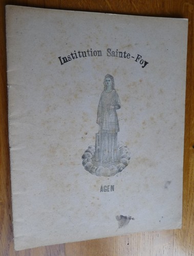 Ancien protège cahier - ancien, protège-cahier