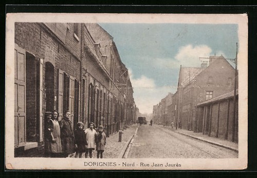 Cpa dorignies rue jean - cpa, dorignies,
