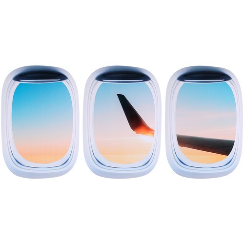 Pcs fenêtre avion - pcs,