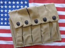 Porte chargeurs 5 éléments pour magazines 20 RDS THOMPSON M1 / 1928 MILITARIA