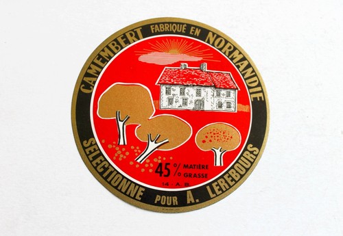 Etiquette boite fromage - boite,