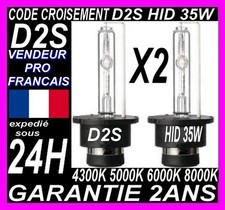 2 AMPOULES XENON D2S 35W 55W HID LAMPE FEU POUR PHARE EN 4300K 5000K 6000K 8000K