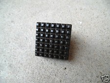 (n°2) old tool / OUTIL ANCIEN, plaquette boucharde  marteau tailleur de pierre