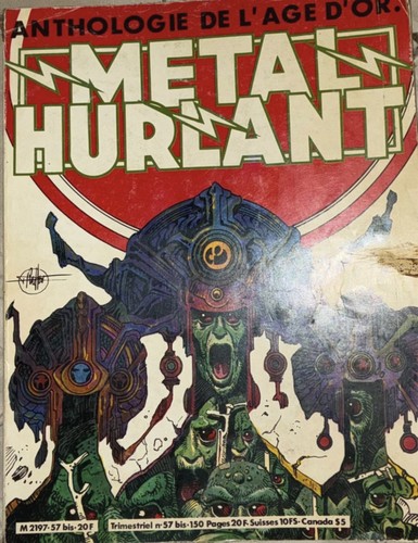 Métal hurlant anthologie - métal,
