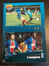 Carte Panini 1996 "Saison 94-95 Champions League" Parcours du PSG #S14