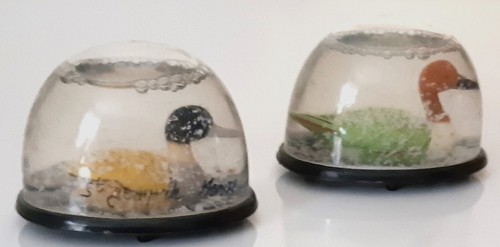 Lot boules neige - lot, vintage