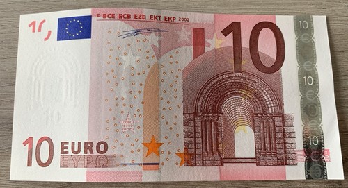 Billet banque 10 - 1, de
