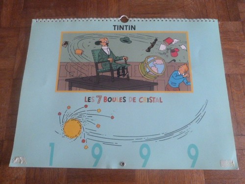 Calendrier spirale tintin les - spirale,