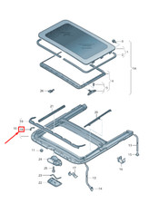 AUDI A3 Sportback 8P Ressort
