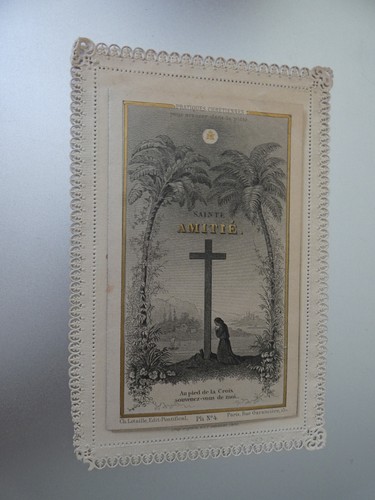 Image pieuse canivet dentelle - pieuse,