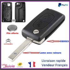 Coque clé plip 2BT Citroën