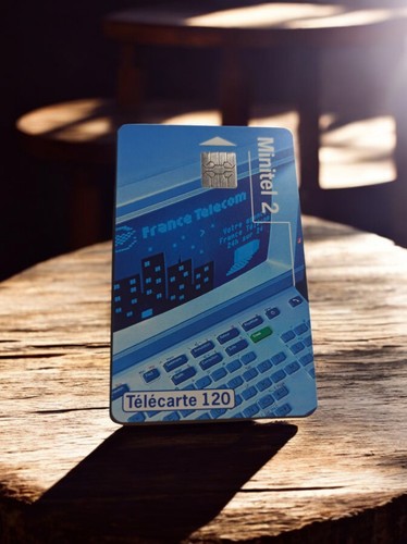 Carte téléphonique vintage